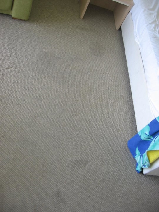 Dreckiger Teppich Park Hotel Golden Beach