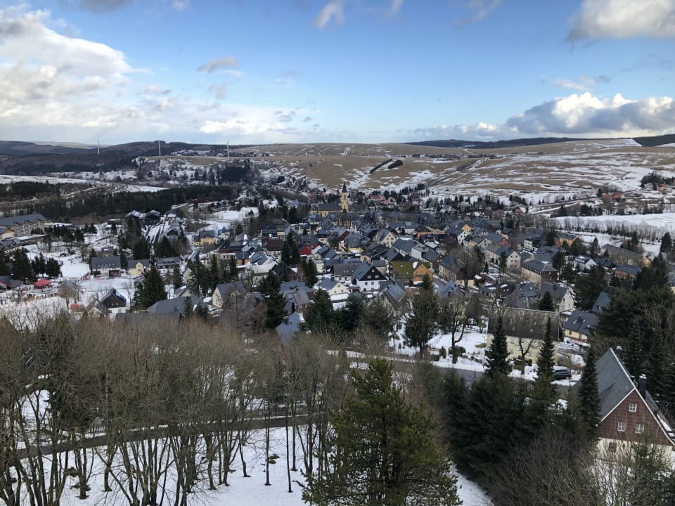 Ausblick AHORN Hotel Am Fichtelberg
