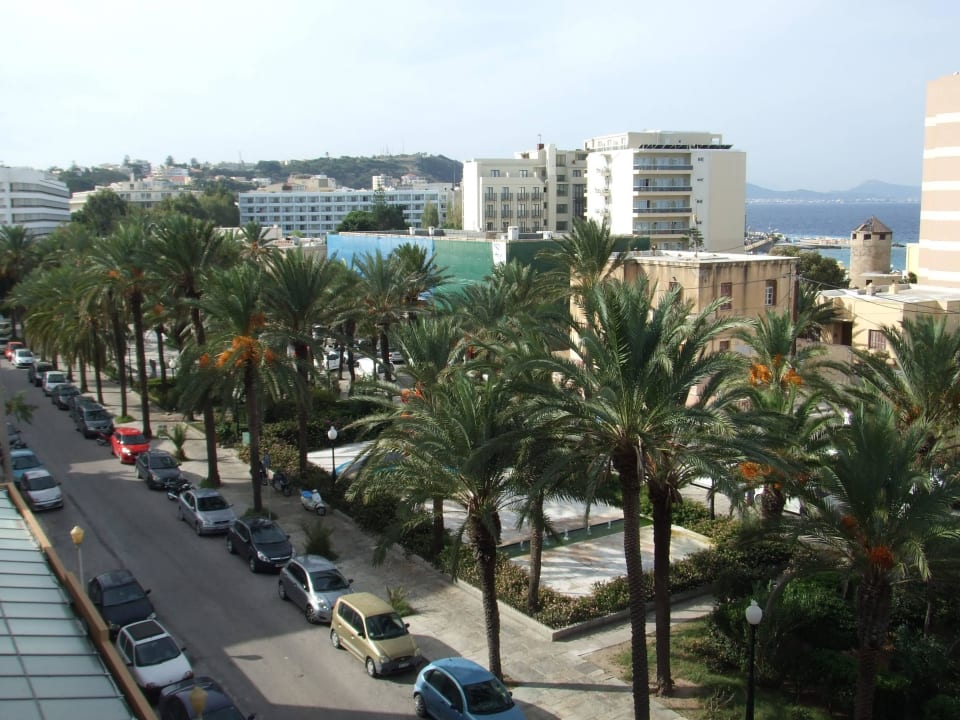 Zimmer zur Westseite/Palmenallee Ibiscus Hotel Rhodos