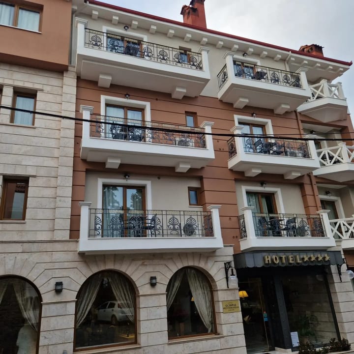 Außenansicht Hotel Olympus Mediterranean