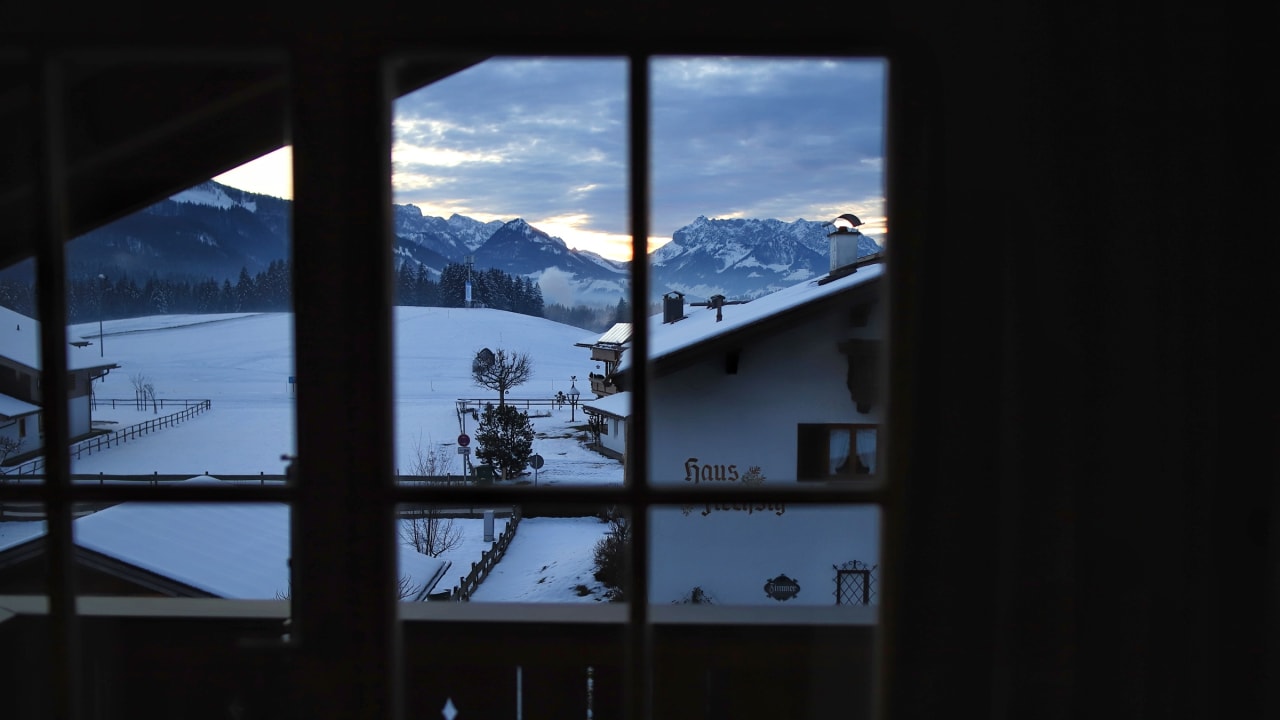 Ausblick Gästehaus Bergwinkl Ferienwohnungen