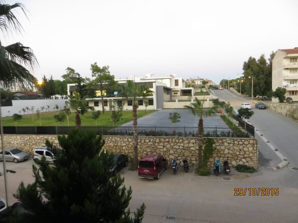 Blick aus dem Zimmer Hotel Side Star Park
