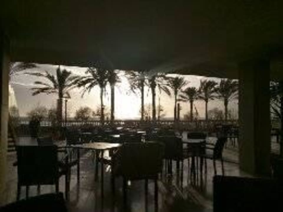 Blich von der Außenterrasse allsun Hotel Pil-lari Playa