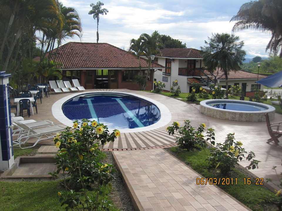 Gartenanlage Finca Hotel Valparaiso