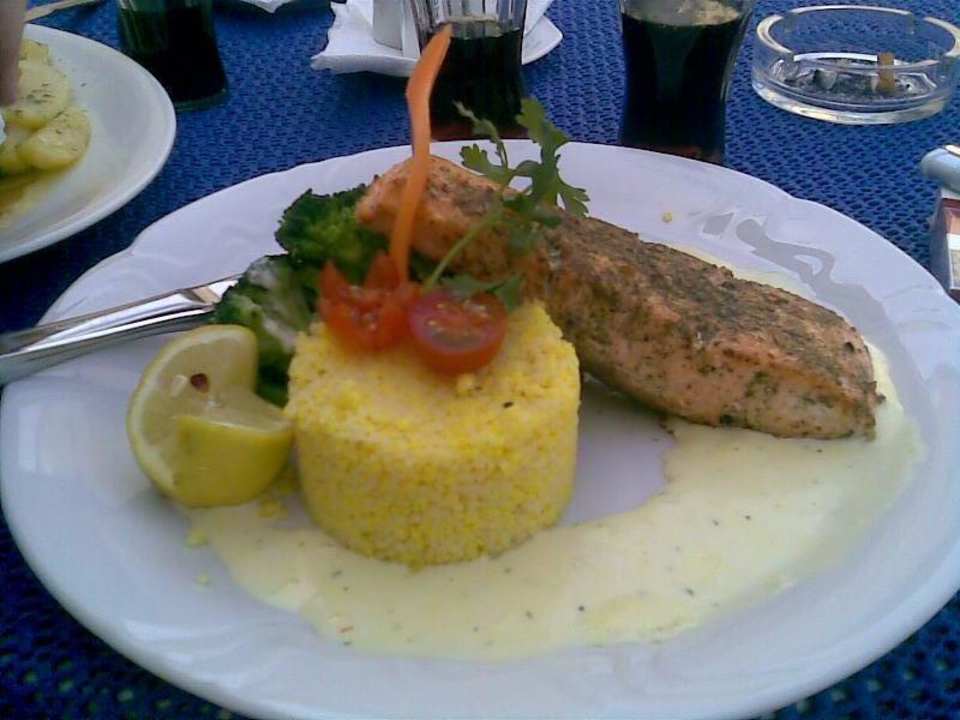 Lachs mit Couscous Hotel S.E.N. Senohraby