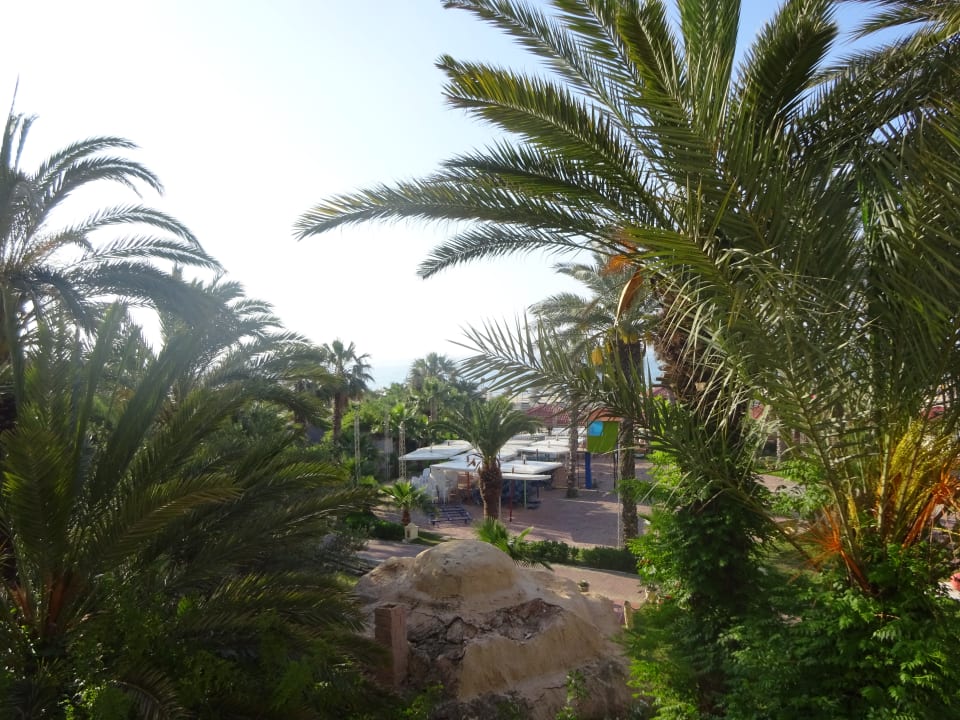 Blick vom Balkon Hotel Paradis Palace