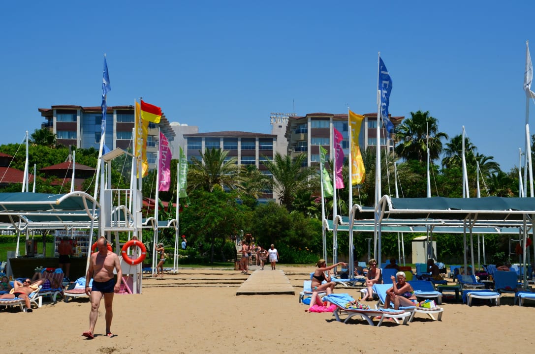 Ansicht Hotel Terrace vom Strand Hotel Terrace Beach Resort