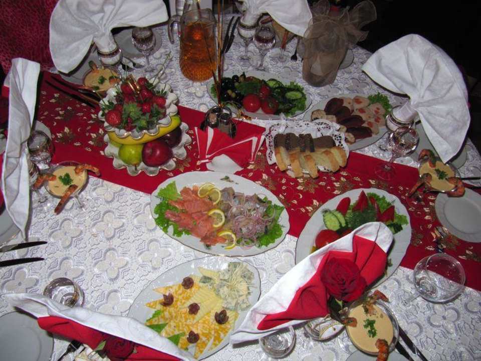 Vorspeisen zum Dinner Resort Oktyabrskiy