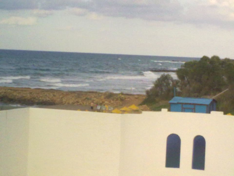 Výhled z bungalovu Mitsis Rinela