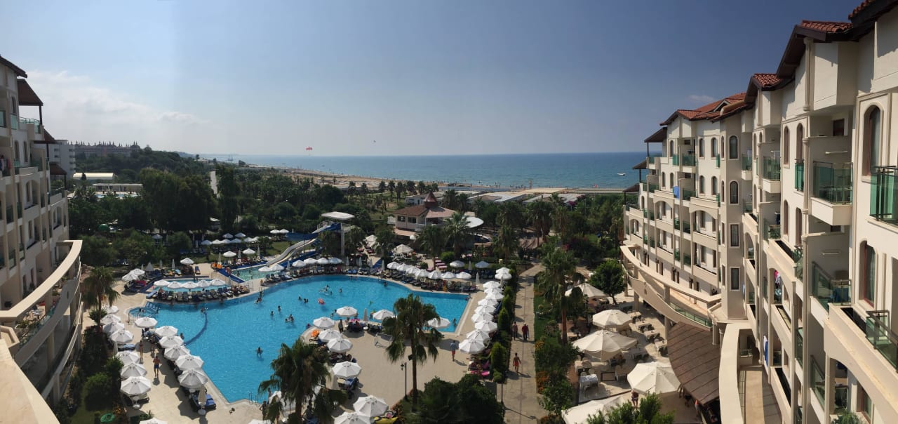 Blick von meinem Balkon Bella Resort & Spa