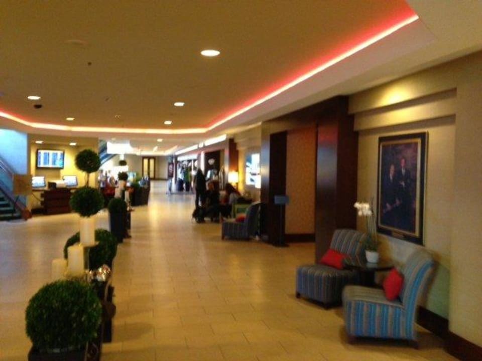 Lobby Hotel Marriott San Francisco Airport Waterfront