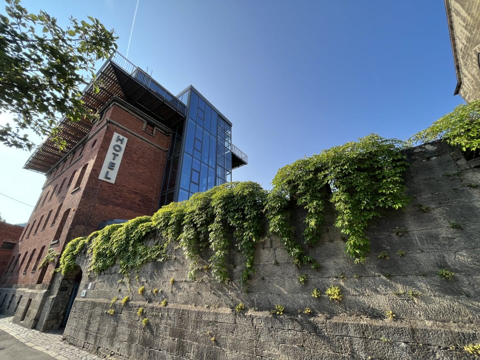 Außenansicht Stadt-gut-Hotel Fronveste - Das Alte Knasthaus