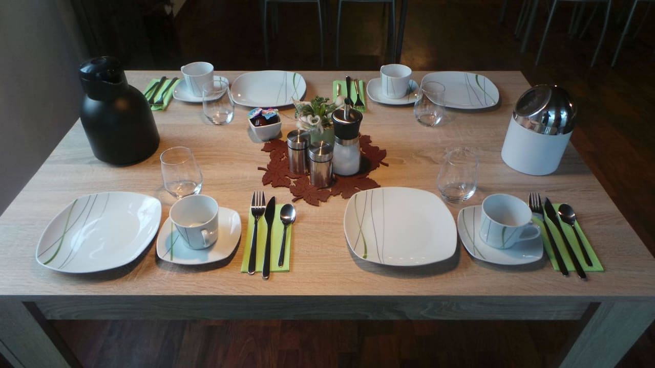 Frühstücktisch Gästehaus Bumann