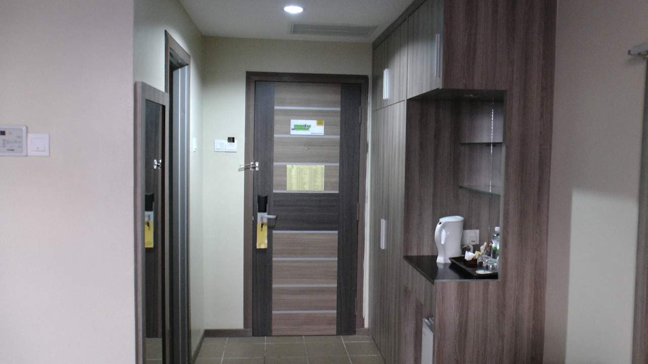 Der Eingangsbereich HIG  Hotel