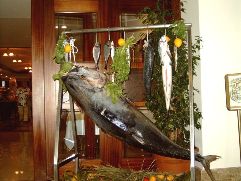 Deko am Restauranteingang Trendy Aspendos Beach Hotel