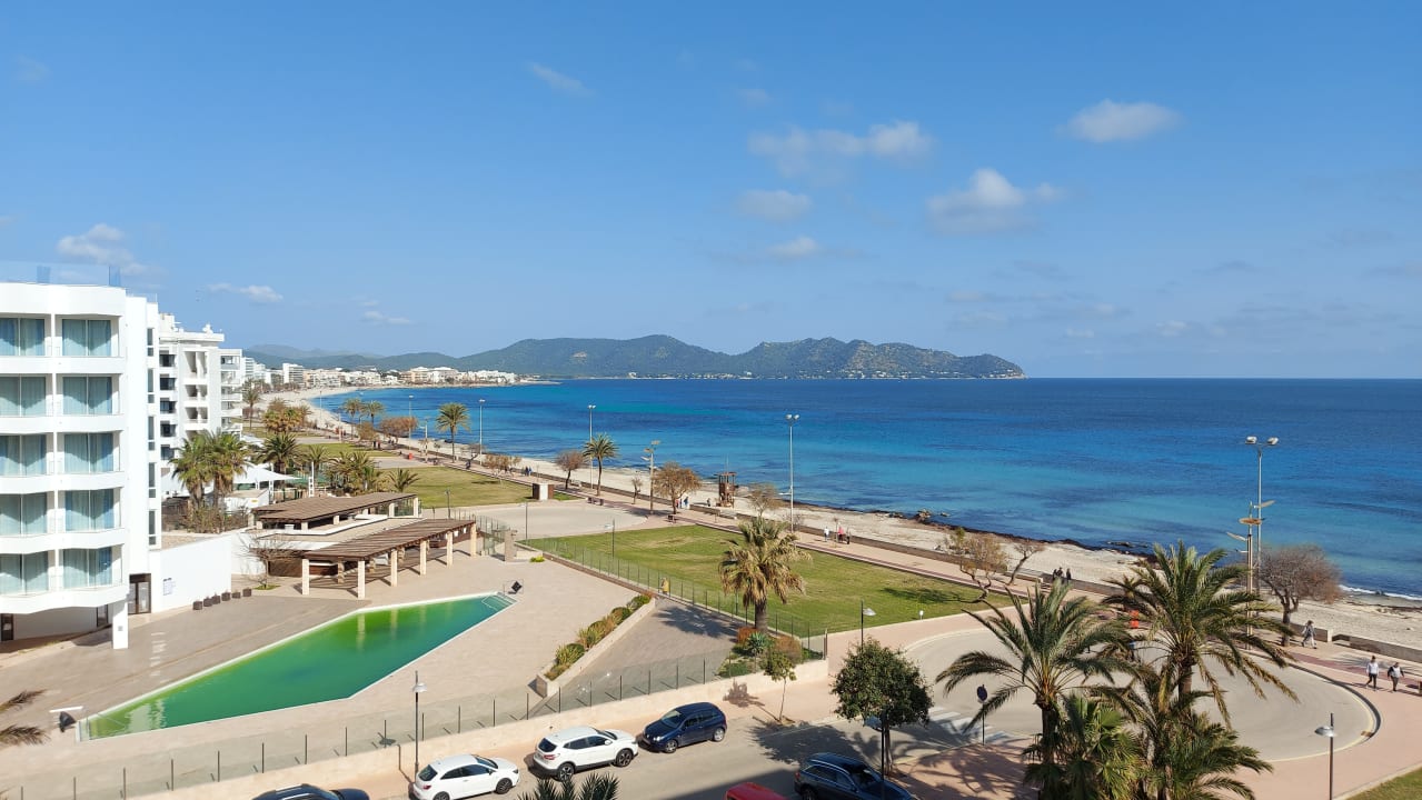 Ausblick Hipotels Hipocampo Playa