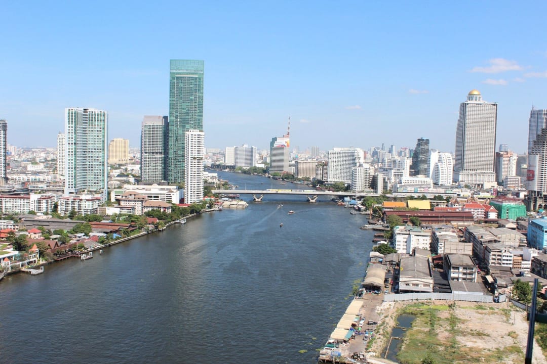 Ausblick von Zimmer 2613 Chatrium Hotel Riverside Bangkok