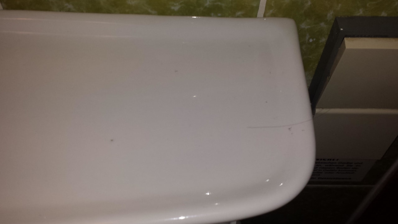 Bad beim Einzug Hotel Gasthof zur Eyachbrücke