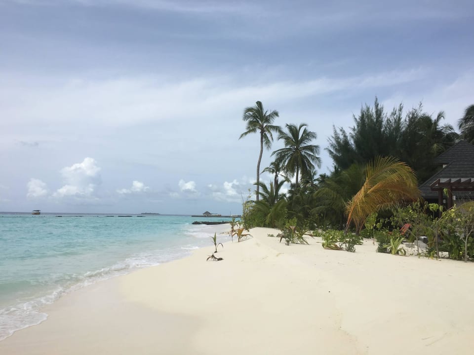 Blickrichtung zur Pier Summer Island Maldives
