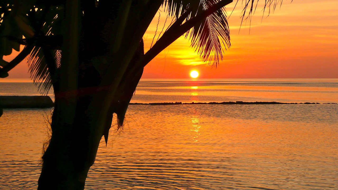 Sonnenuntergang Summer Island Maldives