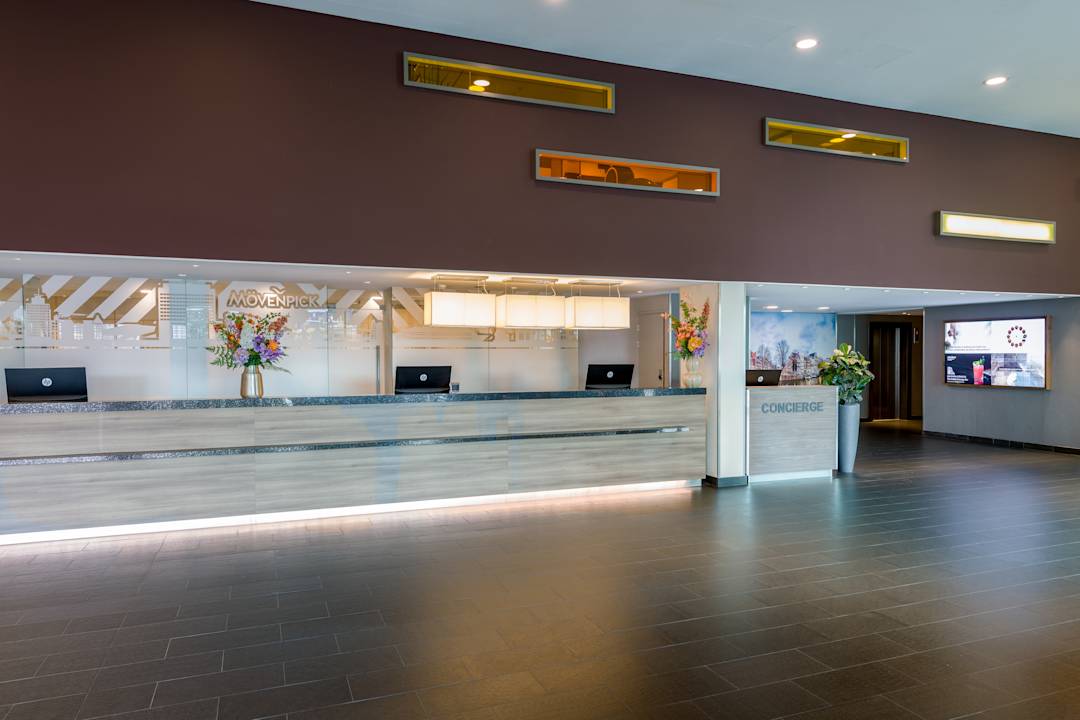 Lobby Mövenpick Hotel Amsterdam City Centre