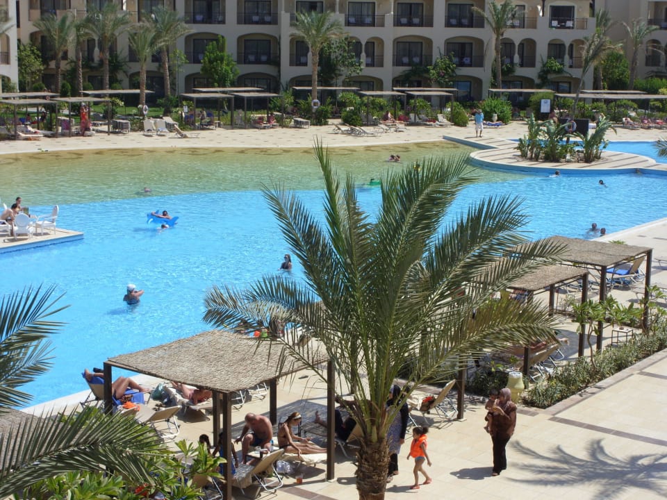 Widok z balkonu JAZ Aquamarine Resort