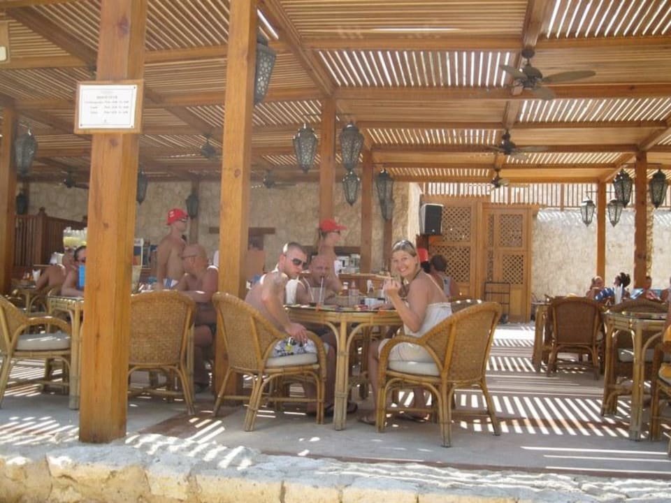 Der beachclub - mittags! The Grand Hotel Sharm El Sheikh