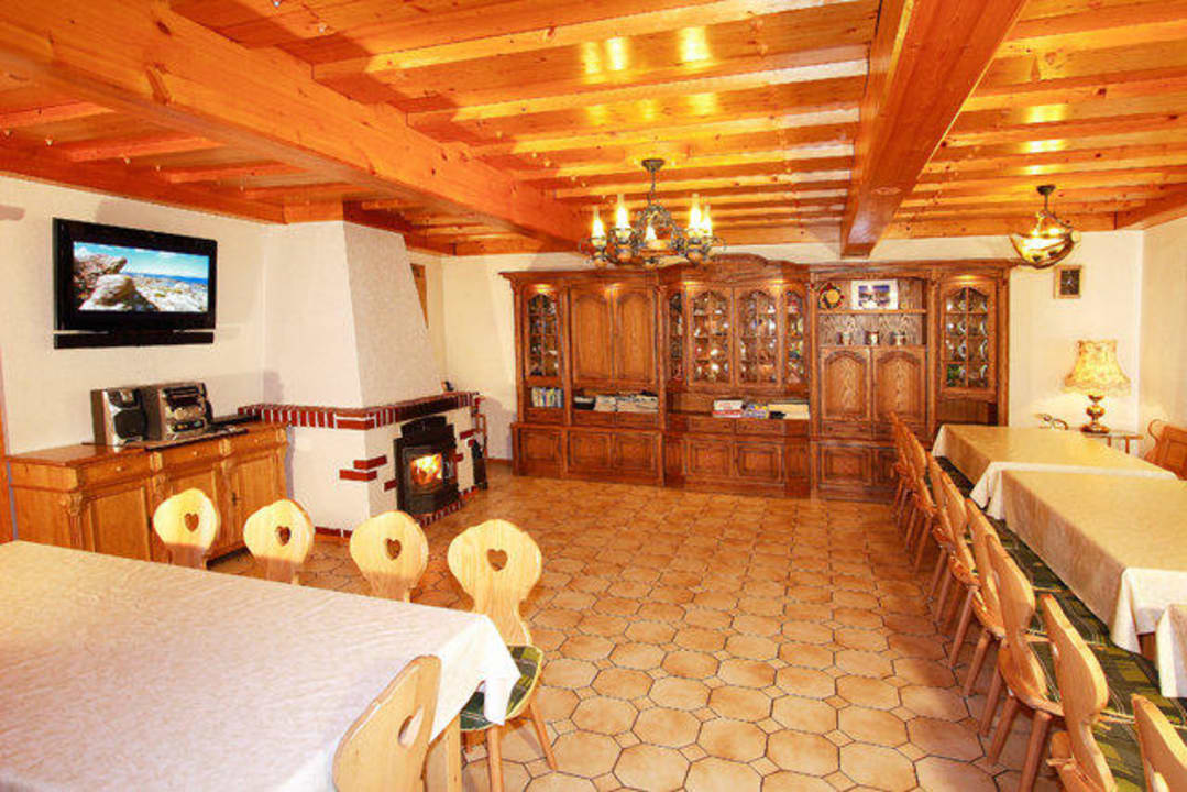 Gemeinschaftsraum Gruppenferienhaus Landhaus St.Oswald