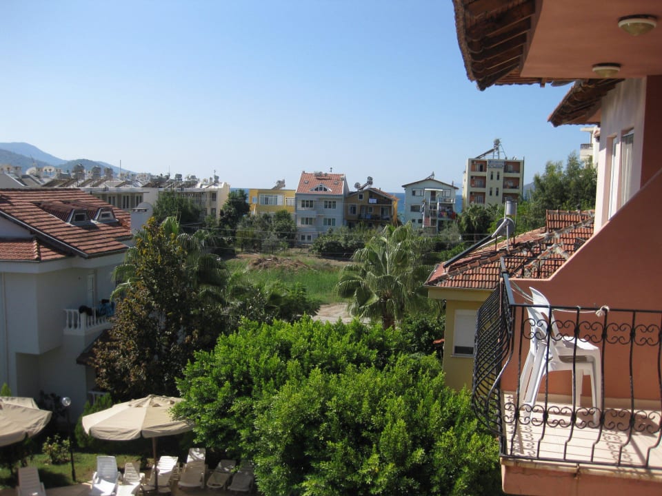 Ausblick vom Nebengebäude Hotel Malhun