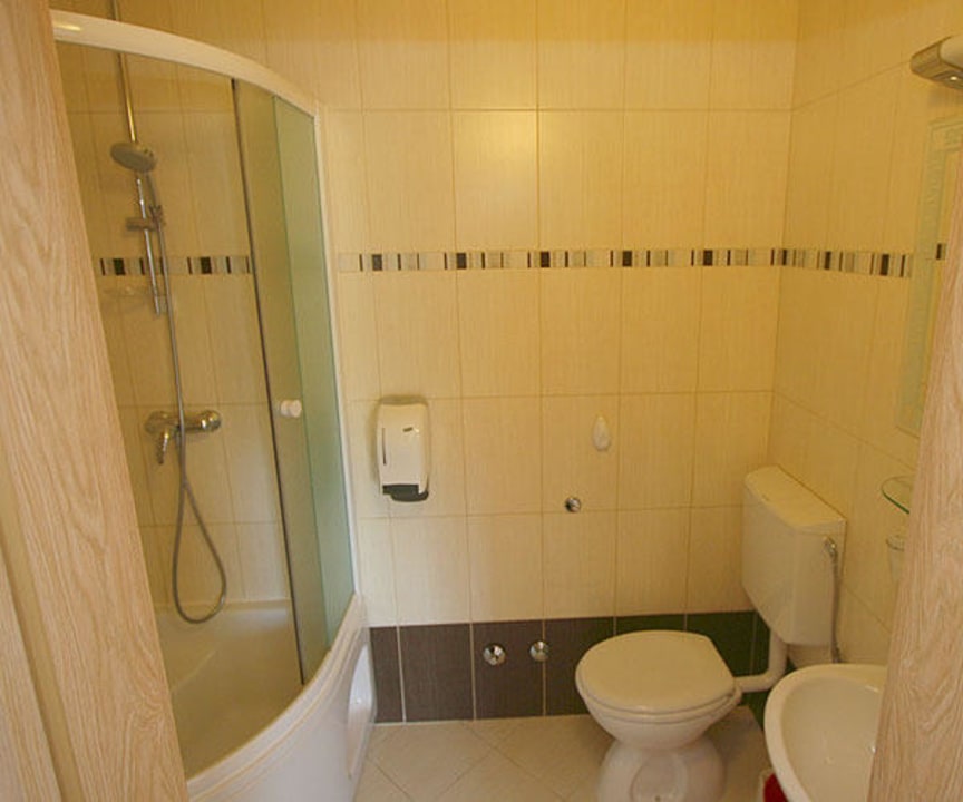 Dusche/WC Hotel Villa Paula