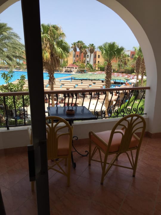 Balkon Poolblick Arabia Azur Resort