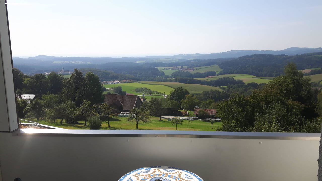 Balkon Thula Wellnesshotel Bayerischer Wald