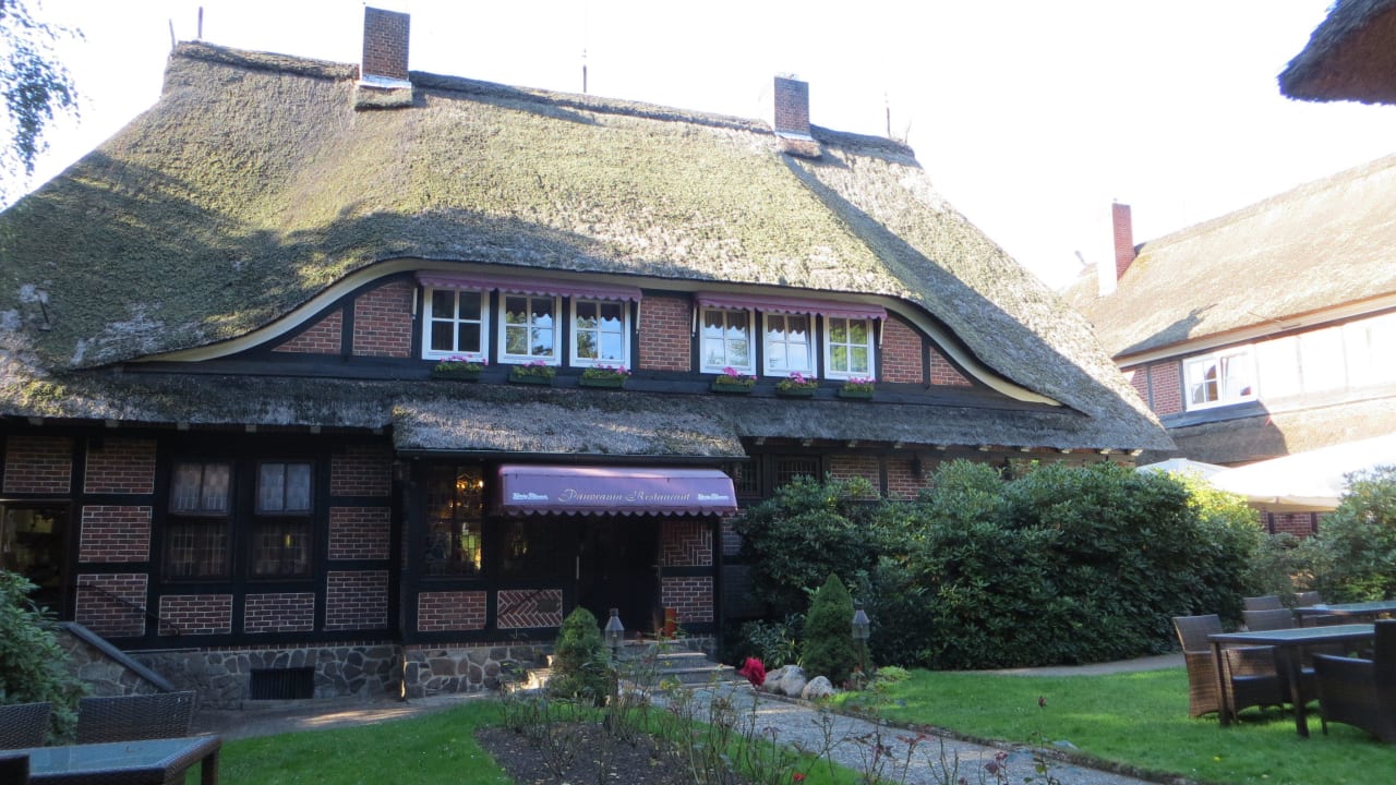 Eins der Häuser Landhaus Höpen