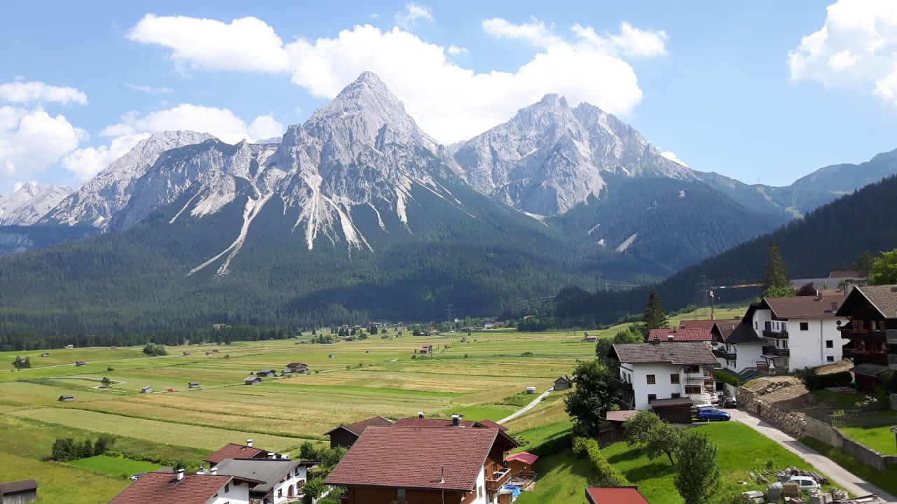 Ausblick Hotel Post Lermoos