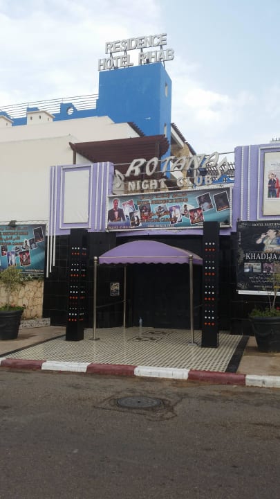 Disko direkt am Hotel Hotel Residence Rihab