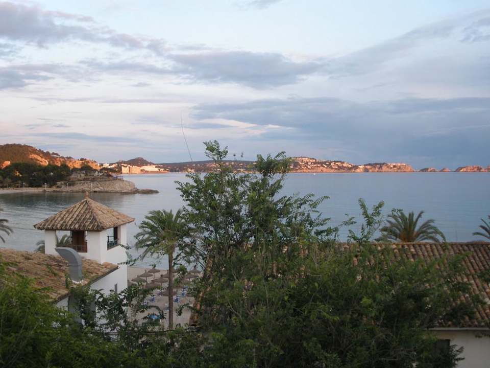 Meerblick von der Terrasse Paguera Treff Boutique Hotel