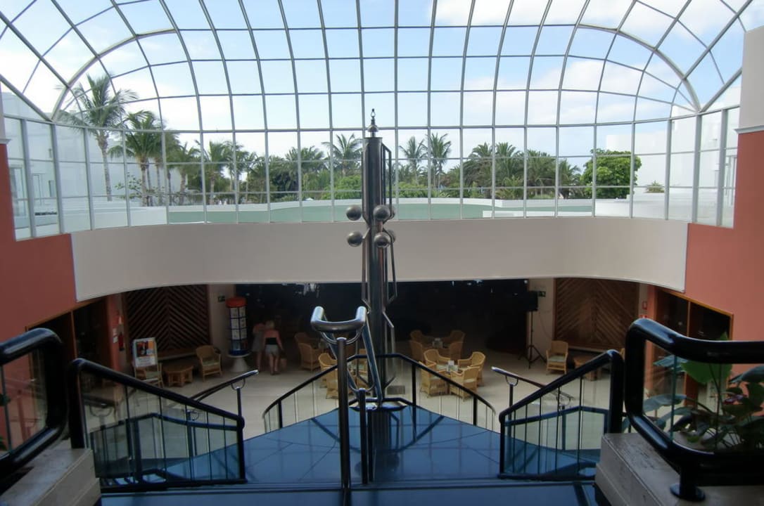 Eingangsbereich innen Hipotels La Geria