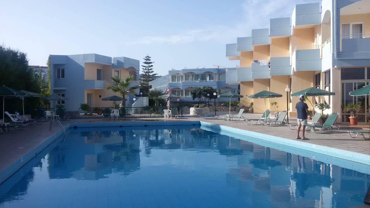 Schwimmingpool in der Hotelanlage. Hotel Kathrin Beach