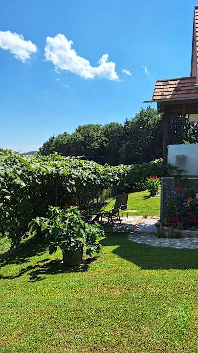 Gartenanlage Ferienhaus Ulrichsbrunn