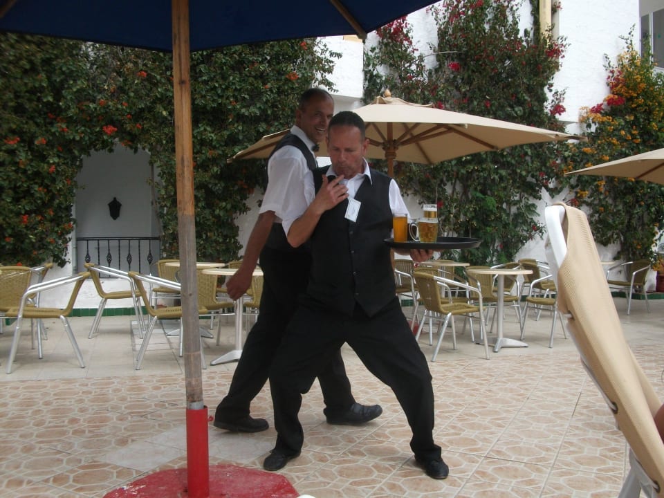 The pool attendant "dave" Hotel Nesrine