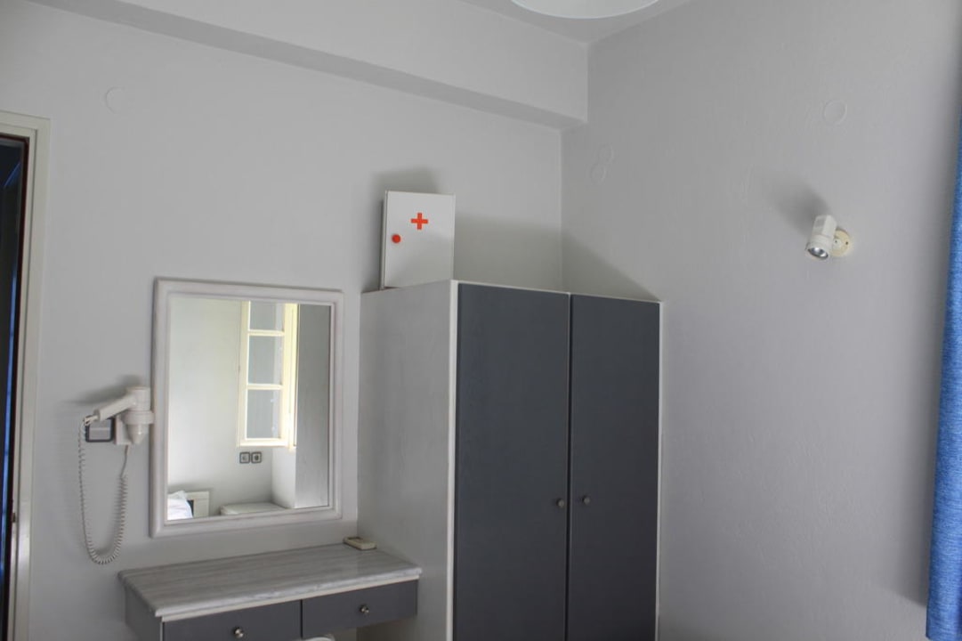 Schlafzimmer Hotel Cormoranos Apartments