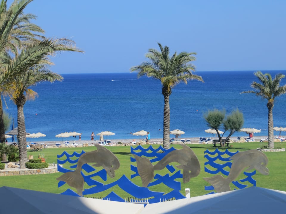 Sicht Lobby zum Strand Rodos Palladium Leisure & Wellness