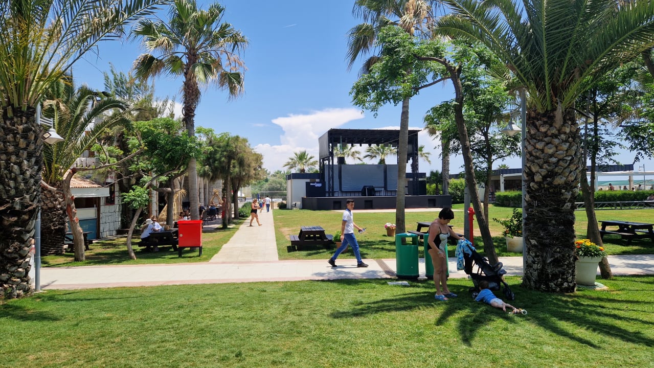 Gartenanlage Belek Beach Resort Hotel