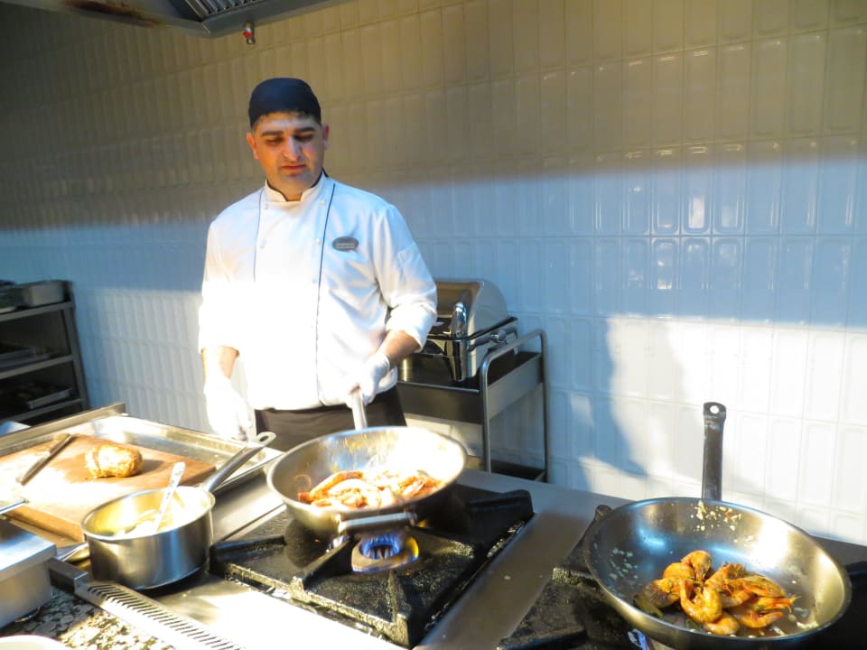 Zubereitung von Meeresfrüchten    Sentido Trendy Verbena Beach