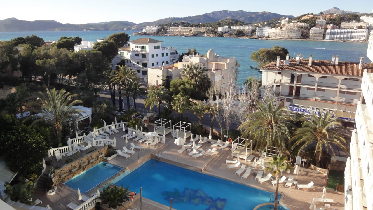 Blick von der Dachterrasse Hotel Bahia del Sol