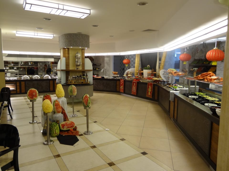 Schickes Restaurant mit viel leckerem Essen Esperos Palace Resort & Spa