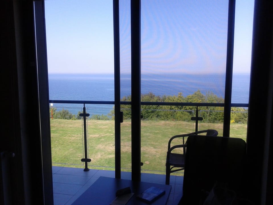 Widok z pokoju Hotel Faleza