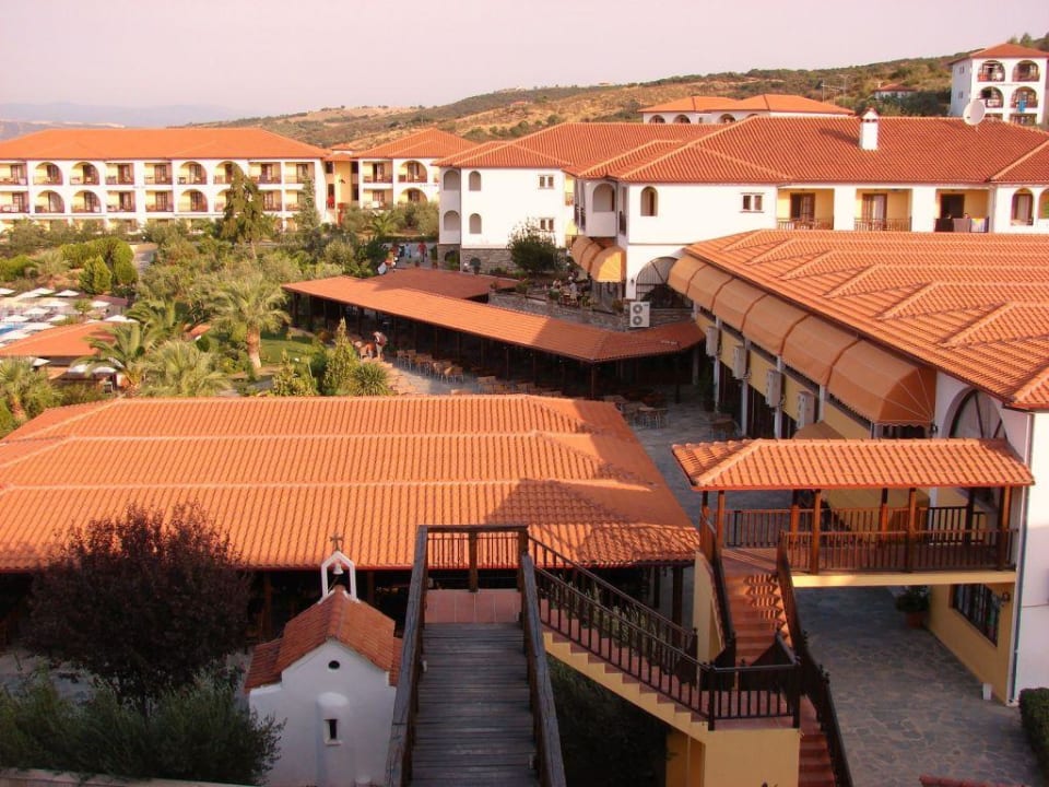 Widok z pokoju Akrathos Beach Hotel