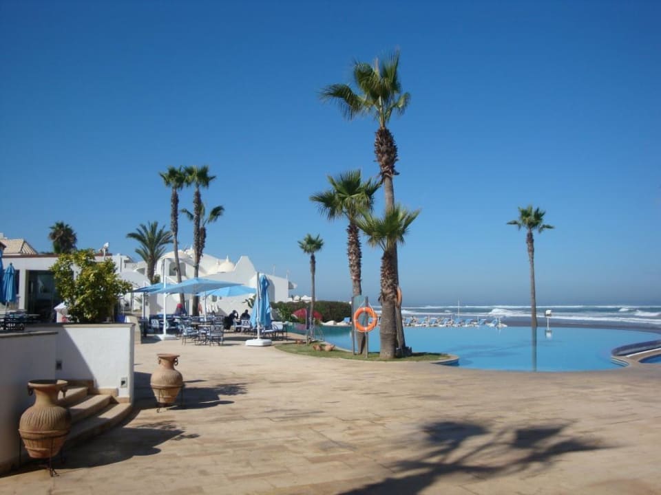 Pool und Terrasse Hotel L'Amphitrite Palace