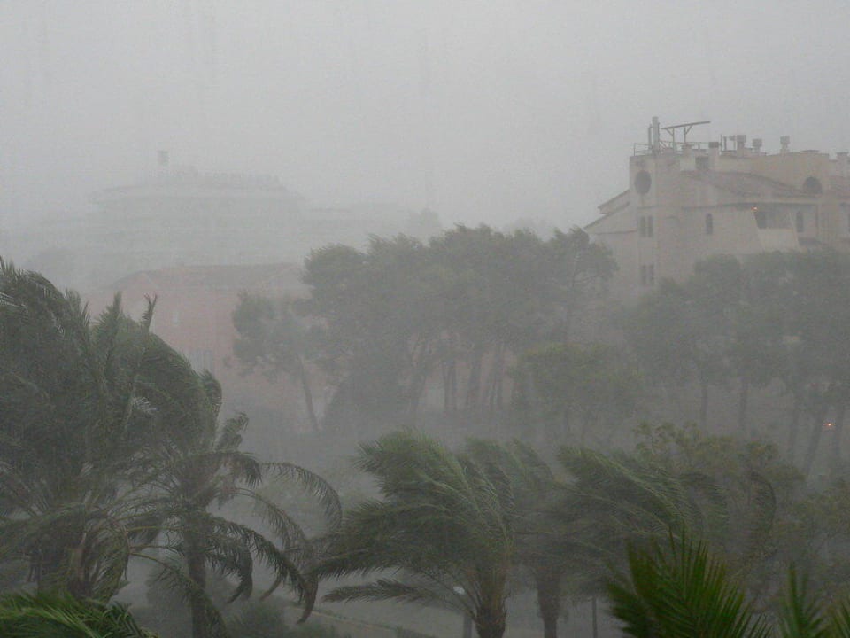 Regen auf Malle Prinsotel La Dorada